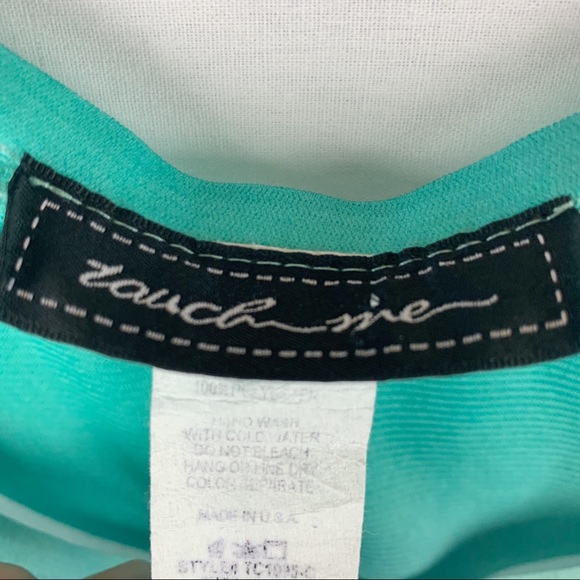 Touch Me Beach Scene 90 Sheer Colorful Jersey USA - Picture 5 of 11